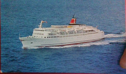 ! Moderne Karte Fähre, Fährschiff, MS Stena Germanica, 1967, Göteborg, Schweden - Fähren