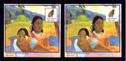 FRANCE 2003 - Bloc Carré Marigny N° 15, La Paire Dentelé & Non Dentelé - NEUFS ** LUXE / MNH - Paul Gauguin - Carré Marigny