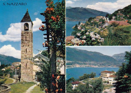 1 AK Schweiz * Ansichten Von San Nazzaro - Ein Ortsteil Der Gemeinde Gambarogno Am Lago Maggiore * - Gambarogno
