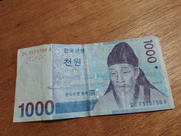 BILLET / BANK OF KOREA / 1000 - Corea Del Sud