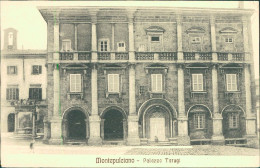 Delcampe - MONTEPULCIANO ( SIENA ) PALAZZO TARUGI - EDIZIONE SERAFINO - 1920s (21945) - Siena
