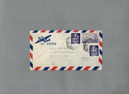 TB 4976 - 19?? - LSC - Espagne - Lettre Par Avion De VALENCE ( Valencia ) Pour PARIS ( France ) - Briefe U. Dokumente