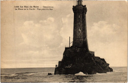 Delcampe - CPA AK Le Raz De Sein Le Phare De La Vieille LIGHTHOUSES (1219705) - Faros