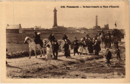 Delcampe - CPA AK Penmarch De Saint-Guenole Au Phare D'Esckmuhl LIGHTHOUSES (1219700) - Faros