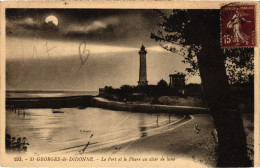 Delcampe - CPA AK St.Georges De Didonne Le Port Et Le Phare LIGHTHOUSES (1219690) - Faros