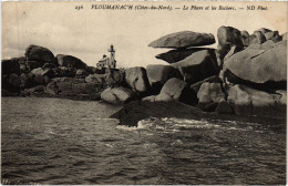 Delcampe - CPA AK Ploumanach Le Phare Et Les Rochers LIGHTHOUSES (1219680) - Faros