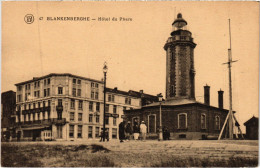 Delcampe - CPA AK Blankenberghe Hotel Du Phare LIGHTHOUSES (1219650) - Faros