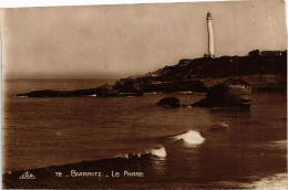 Delcampe - CPA AK Biarritz Le Phare LIGHTHOUSES (1219647) - Faros