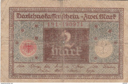 BANCONOTA GERMANIA 2 1920 F (RY6047 - 2 Mark
