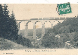 Delcampe - CPA -25719- 88 ( Vosges)-Xertigny-Le Viaduc Avec Train -Livraison Offerte - Xertigny