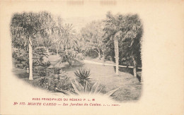 Delcampe - CPA Vues Principales Du Réseau P.L.M.  Monte Carlo-Les Jardins Du Casino-115      L3375 - Monte-Carlo