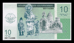 Nagorno Karabaj Armenia 10 Dram 2004 Sc Unc - Nagorno Karabakh