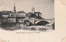 Delcampe - *** FR  ***  CHATEL ST DENIS Et Le Pont De Veveyse Neuve TBpetit Décollement Feuillets Et Tache - Châtel-Saint-Denis