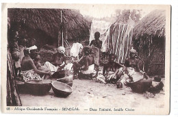 Sénégal AOF Dans L'intimité D'une Famille Cérère - Senegal