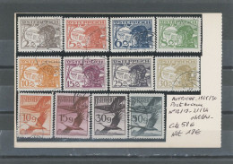 AUTRICHE- 1925/ 30  - P A  N°12 /19 -N° 21/24  OBLITÉRÉS - - Gebraucht