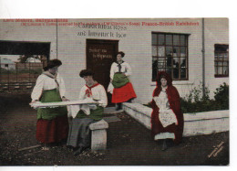 LACE MAKERS - BALLYMACANTON - FRANCO BRITISH EXHIBITION - ERECTED BY THE MAKERS OF McCLINTONS  SOAP - Tyrone