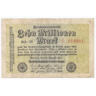 ALLEMAGNE - PICK 106 - 10 MILLIONEN MARK - 22/08/1923 - TRES BEAU - Autres & Non Classés