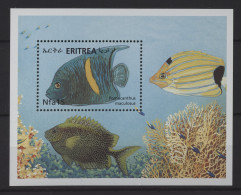 Eritrea - 2002 Fishes Block (4) MNH__(TH-25621) - Eritrea