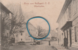 O.O.194  --  GRUSS AUS GALLSPACH  O. O.  --  MARKTPLATZ   --  LITHO  --  1904 - Gallspach