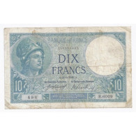FAY 06/03 - 10 FRANCS MINERVE - 21/06/1918 - TRES TRES BEAU - PICK 73 - Sin Clasificación