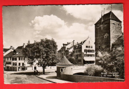 ZYR-37  Brugg Zollplätzli Und Neue Brücke.  Feldpost Photoglob 77?7 - Brugg