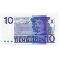 PAYS BAS - PICK 91 - 10 GULDEN - 25/04/1968 - TRES TRES BEAU - Other & Unclassified