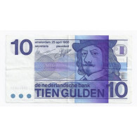 PAYS BAS - PICK 91 - 10 GULDEN - 25/04/1968 - TTB à SUPERBE - TTB/SUP - Other & Unclassified
