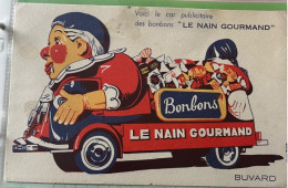Buvard Bonbons Le Nain Gourmand - Cake & Candy
