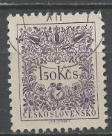 Tchécoslovaquie - Tschechoslowakei Taxe 1963 Y&T N°T99 - Michel N°P87B (o) - 1,50k Chiffre - Portomarken