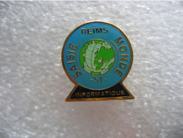 Pin's Informatique à Reims (Dépt 51) - Informatica