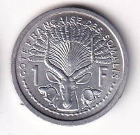 MONEDA DE SOMALIA DE 1 FRANC DEL AÑO 1959 SIN CIRCULAR (UNC) - Somalie