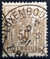 LUXEMBOURG                           N° 56                          OBLITERE - 1882 Allegory