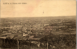 55665 - Oberösterreich - Linz Urfahr , Mit Urfahr , Panorama - Gelaufen 1917 - Linz Urfahr