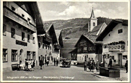 55496 - Salzburg - Wagrein , Bei St. Johann , Marktplatz , Gasthaus , Metzger - Gelaufen 1931 - Wagrain