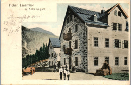 55271 - Salzburg - Rauris , Kolm Saigurn , Hoher Tauernhof , G. Ammerer - Gelaufen 1906 - Rauris