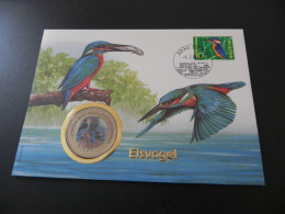 Equatorial Guinea 1000 Francos 1994 - African Bird Wildlife - Kingfisher Numis Letter - Guinea Equatoriale