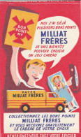 Pates - Milliat Frères - Bons Points - P