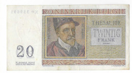 20 Frank Biljet Type Regnier - Altri & Non Classificati
