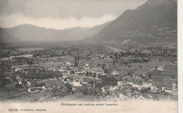 ****  TI ***  GIUBIASCO Con Veduta Verso Locarno  --- TTBE Unused - Giubiasco