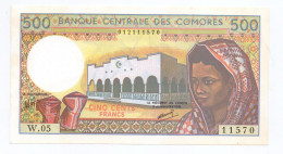 Comoros 500 Francs 1976 - Comore