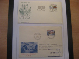 Finnland 1976/77- FDC-Brief Weihnachten MiNr. 793 Und FDC Weihnachten MiNr. 817 - Briefe U. Dokumente