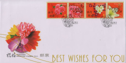 Taïwan (Formose), Yv 2633, 2638, Mi 2722, 2723, SG 2769, 2770, - Covers & Documents