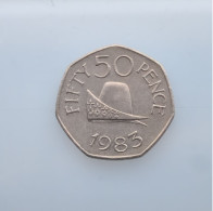 Guernsey - Elizabeth II - 1983 - 50 Pence - Guernesey