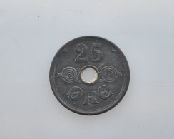 Denmark - 25 Øre - Christian X - 1944 - German Occupation - Danimarca
