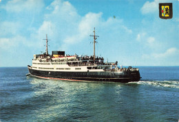 [-5%] TRANSPORTS - Paquebots - Malle Ostende-Douvres - La Côte Belge - Carte Postale Ancienne - Passagiersschepen