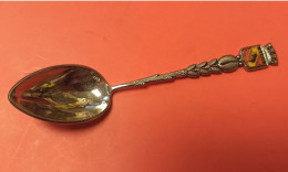 CUILLERE 11,5 Cm En  Métal Argenté - BERNE SUISSE  - BERN Ours - Löffel