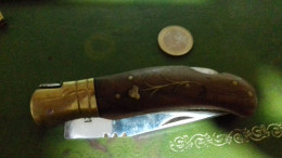 COUTEAUX DE CHASSE LAGUIOLE1421 BOUGNA TRES BEAU - Messer