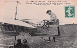 Camp De Chalons - Mourmelon -  Monoplan  Antoinette  - CPA °J - Camp De Châlons - Mourmelon