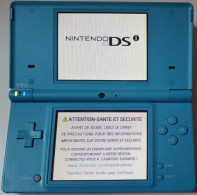 DSI, Turquoise En Parfait état Avec Bcp De Jeux (+/-250) Voir Descriptif/Turkoois In Perfecte Staat Zie Beschrijvin - Nintendo DS