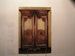 Delcampe - Villedieu Les Poêles - Musée Du Meuble Normand - Armoire De Mariage De Bayeux - Villedieu